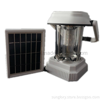 Portable LED Lantern, Solar Lantern with 2W Solar Panel for Mobile Charger